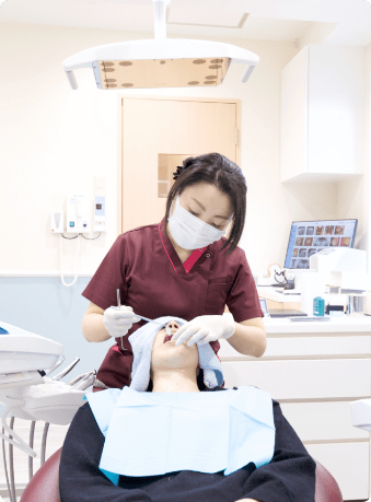 歯科衛生士による治療